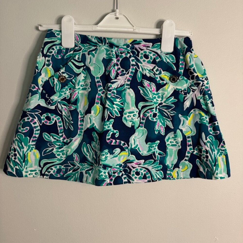 Lilly Pulitzer Cotton Skort Size XS